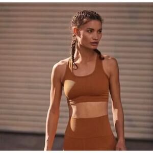 Free People Movement Happiness Runs Convertible Tank  - Caramel - XS/S